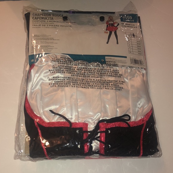 Adult Red Riding Hood Costume - Picture 4 of 6